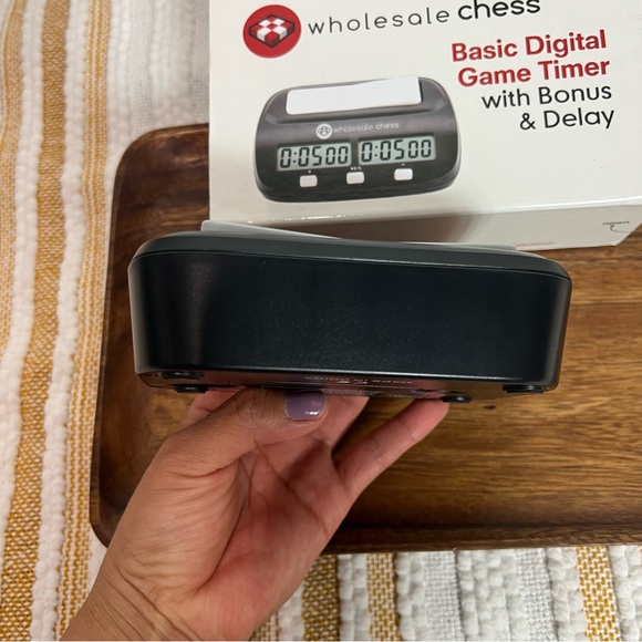 Wholesale Chess Basic Digital Chess Clock & Game Timer with Bonus and Delay - Picture 12 of 15